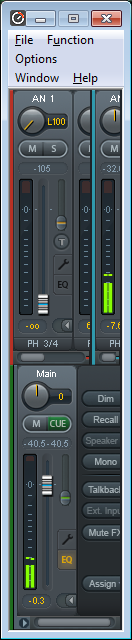 TotalMix FX Sized For Volume Modification