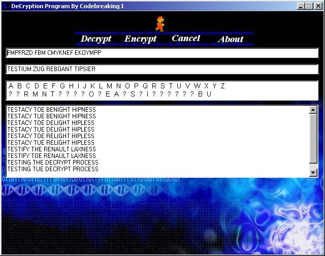 Decrypt: Decrypting