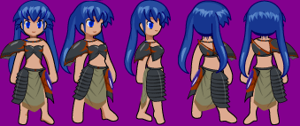 Eternal Realms: Original 2D character example
