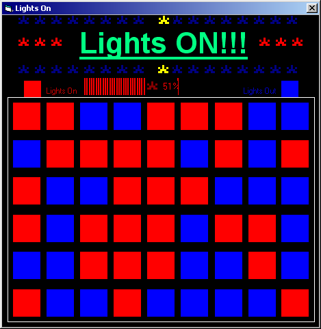 Logic Puzzles: Lights On