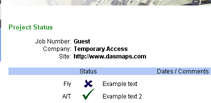 DASMaps User Progress Screenshot