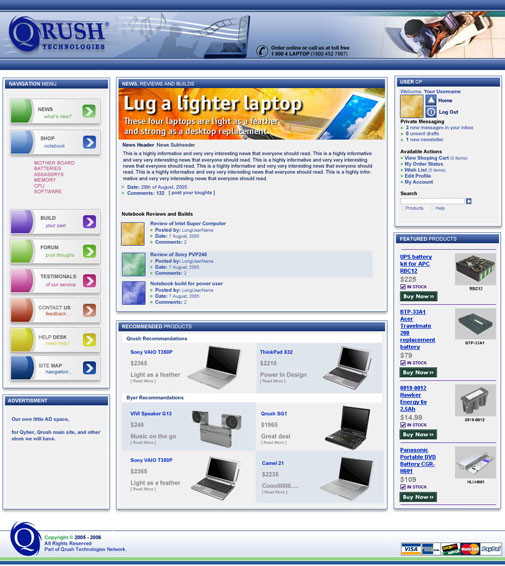 Qrush Book Screenshot
