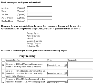 TeelInc Survey Screenshot
